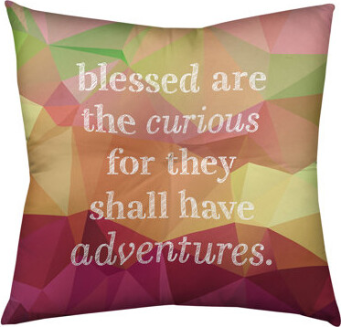 ArtVerse Curiosity Throw Pillow