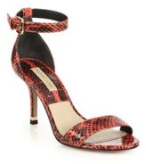 Thumbnail for your product : Michael Kors Suri Snakeskin Sandals