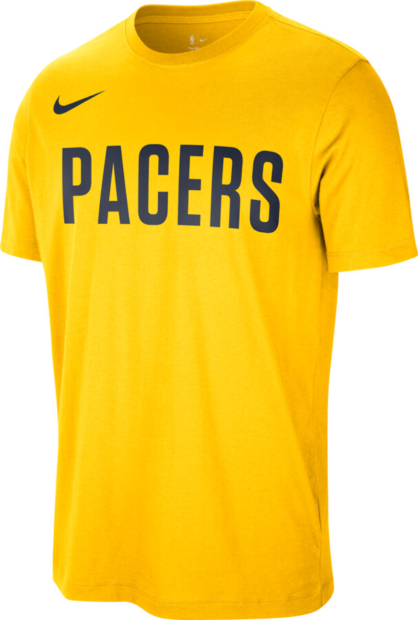 Indiana Pacers Essentials Nike Men's NBA T-Shirt in Yellow | HQ9051-728
