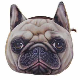 GOOTRADES Lovely Dog Face Print Coin ag Wallet Girl Change Pocket Purse Handag Pouch