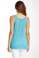 Thumbnail for your product : Central Park West Sheer Hem Linen Tank