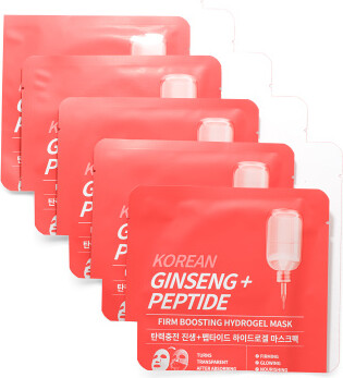 TJMAXX 5Ct Ginseng And Peptide Hydrogel Masks