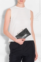 Thumbnail for your product : M2Malletier Annabelle Metallic Envelope Clutch