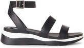 Thumbnail for your product : Steve Madden Black Relish Leather Sport Sandals