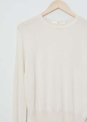 Arch The Silk Mix Crew Neck Long Sleeve Top