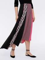 Thumbnail for your product : Diane von Furstenberg Jeffrey Crepe Asymmetrical Maxi Skirt