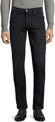 Tom Ford Straight-Fit Denim Jeans, Worn Black