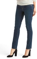 Thumbnail for your product : Gap Maternity demi panel real straight jeans