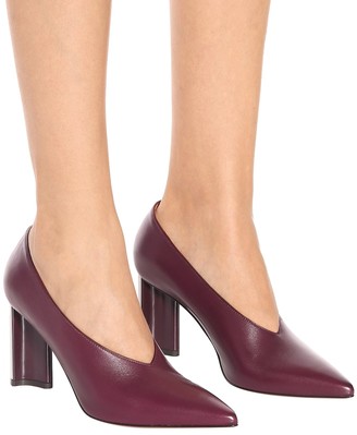 Clergerie Kathleen leather pumps