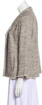 Thumbnail for your product : Eileen Fisher Tweed Open Front Jacket