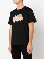 Thumbnail for your product : MCM Sommer Cubic Logo print T-shirt