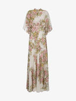 Giambattista Valli Silk floral maxi dress