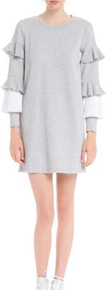 english factory sweater combo dress