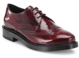 Tod's Leather Brogue Lace-Up Oxfords