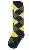 Thumbnail for your product : Polo Ralph Lauren Argyle Knee High Socks (Big Kids)