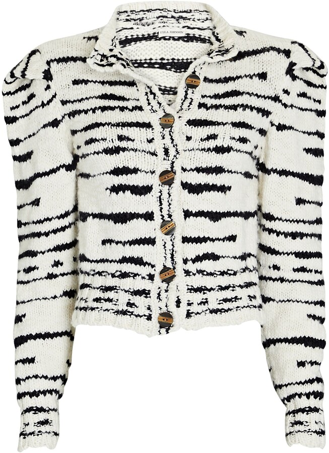 Zebra Cardigan | Shop the world's largest collection of fashion 