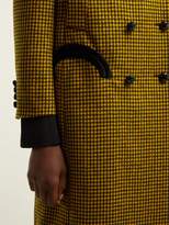 Thumbnail for your product : BLAZÉ MILANO Fair & Square Checked Wool Coat - Womens - Yellow Multi