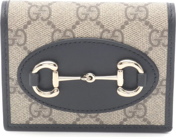 2020s Horsebit 1955 GG Supreme bi-fold wallet