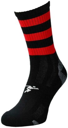 Precision Precision Childrens/Kids Pro Hooped Football Socks (Black/Red) -  ShopStyle