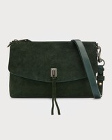 Thumbnail for your product : Rebecca Minkoff Darren Zip Suede Shoulder Bag
