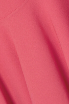 Michael Kors Collection Asymmetric Stretch-wool Cady Dress