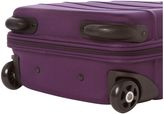 Thumbnail for your product : Linea Frameless pod purple 2 wheel soft cabin suitcase