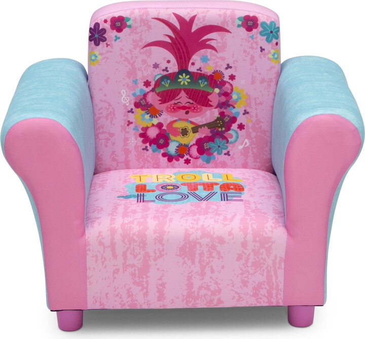 Trolls World Tour Upholstered Chair by Delta Children