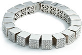 Thumbnail for your product : Eddie Borgo Pave Cube Bracelet, Silver