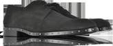 Thumbnail for your product : Jimmy Choo Axel Black Dry Suede Lace Up Derby Shoes w/Stars Studded Sole
