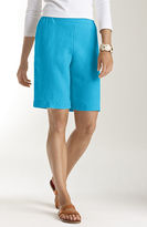 Thumbnail for your product : J. Jill Easy linen flat-front walking shorts
