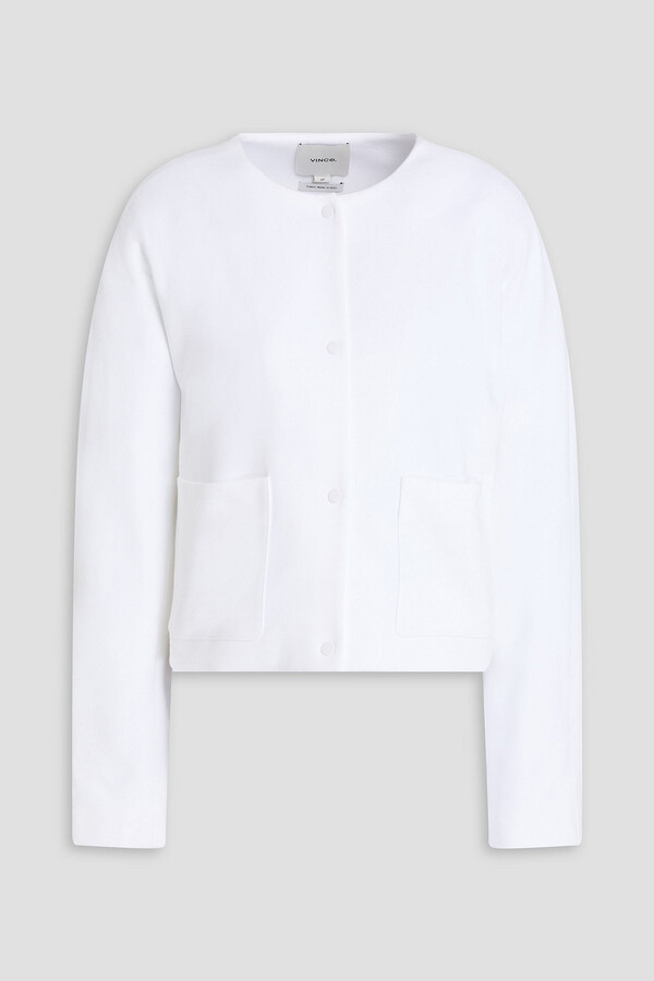 Vince Cotton-blend gabardine jacket