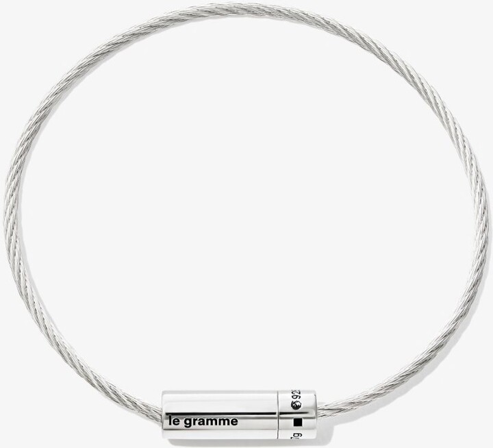 Le Gramme Sterling Silver Le 7g Polished Cable Bracelet