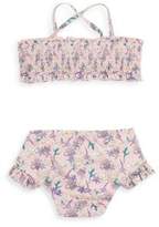 Thumbnail for your product : Jessica Simpson Baby's Two-Piece Floral-Print Bikini Set
