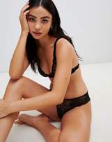 Thumbnail for your product : Monki Lace Brazilian Briefs