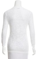 Thumbnail for your product : Malo Patterned Long Sleeve Sweater
