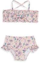 Thumbnail for your product : Jessica Simpson Baby's Two-Piece Floral-Print Bikini Set