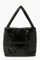 Thumbnail for your product : boohoo Nylon Quilted Tote Bag