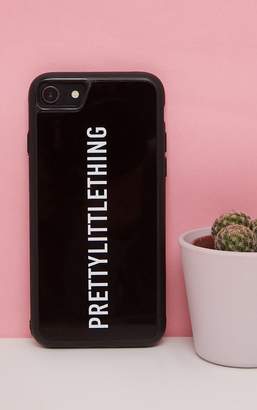 PrettyLittleThing Black Logo 7 iPhone Case