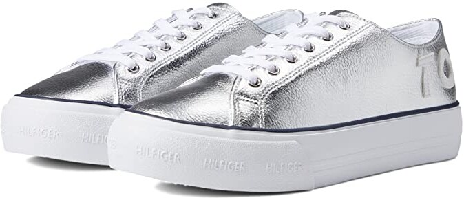 Tommy Hilfiger Silver Women's Shoes | Shop the world's largest collection  of fashion | ShopStyle
