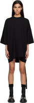 Thumbnail for your product : Rick Owens Black Tommy Minidress