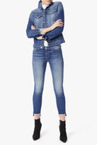 Thumbnail for your product : 7 For All Mankind The Ankle Skinny With Step Hem In Distressed Authentic Light