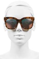 Thumbnail for your product : Quay 'Sagano' 50mm Square Sunglasses