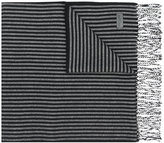 Thumbnail for your product : Saint Laurent striped knitted scarf