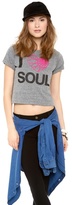 Thumbnail for your product : SoulCycle I Love Soul Cropped Tee