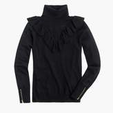 Thumbnail for your product : J.Crew Tippi turtleneck sweater with ruffles