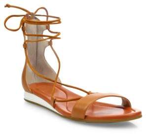 Cole Haan Grand Leather Lace-Up Sandals