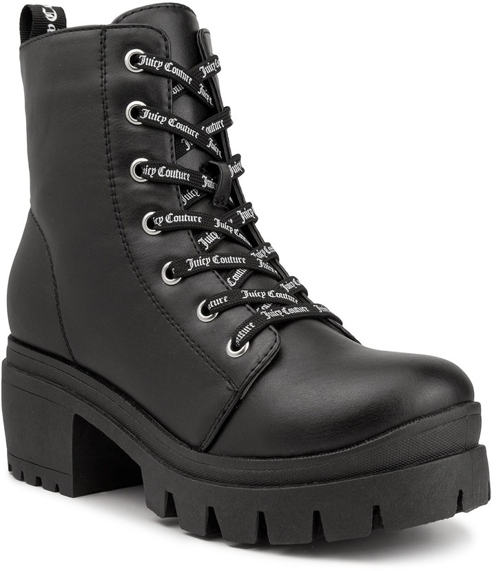 Juicy Couture Carme Combat Boot - ShopStyle