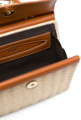 ハンドバッグ RODO PARIS SMALL TOP HANDLE BAG IN WILLOW AND SMOOTH LEATHER ハンドバッグ RODO PARIS SMALL TOP HANDLE BAG IN WILLOW AND