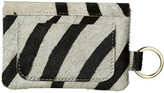 Thumbnail for your product : OKA Bristow Wallet with Keyring - Black/White