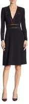 Thumbnail for your product : Burberry Fran Deep V-Neck Dress